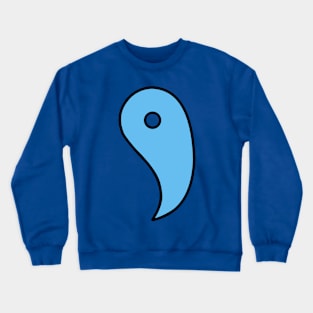 Magatama Light Blue Crewneck Sweatshirt